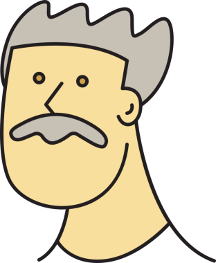 Sakal Adam Karakter Simgesi