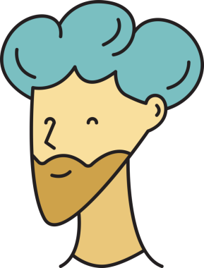 Sakal Adam Karakter Simgesi