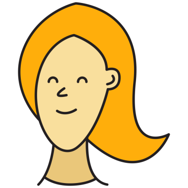 Kadın Karakter Simgesi Clipart