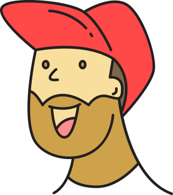 Sakal Adam Karakter Simgesi