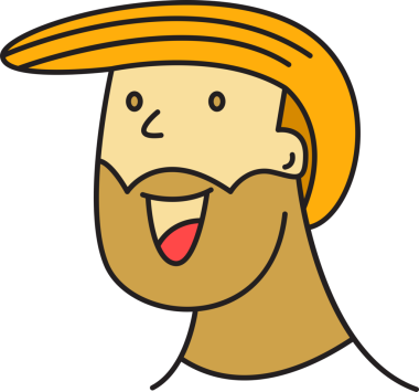 Sakal Adam Karakter Simgesi