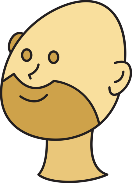 yaşlı adam karakter simgesi