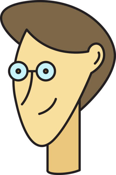 İnek Adam Karakteri Simgesi