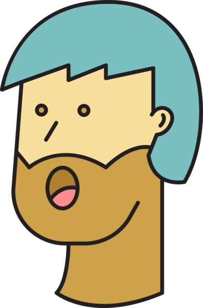 Sakal Adam Karakter Simgesi