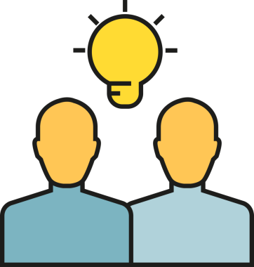 Beyin Fırtınası Simgesi İllüstrasyon Klibi