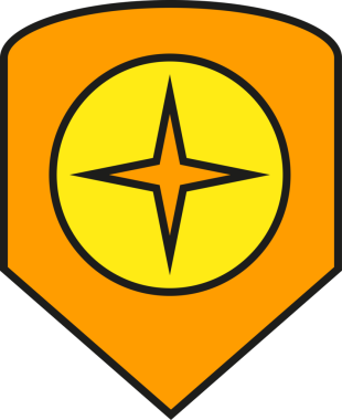 Kalkan Rozet Simgesi Clipart