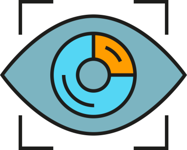 Göz Tarayıcı Simgesi Clipart