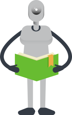 İnsansı Robot Karakteri Okuma Kitabı