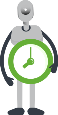 İnsansı Robot Karakter Tutma Saati