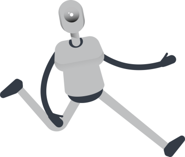 İnsanımsı Robot Karakteri Çizimi