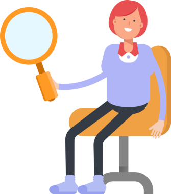 Kızıl Saçlı Kadın Karakter Çizimi