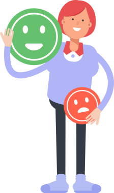 Kızıl Saçlı Kadın Karakter Çizimi