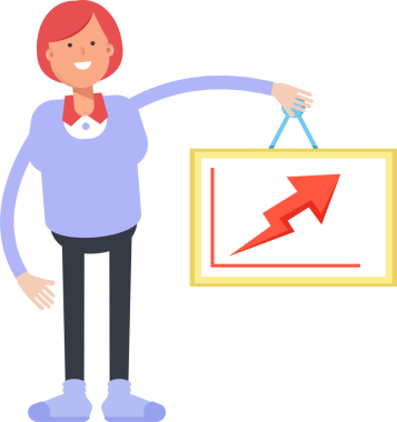 Kızıl Saçlı Kadın Karakter Çizimi