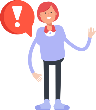 Kızıl Saçlı Kadın Karakter Çizimi