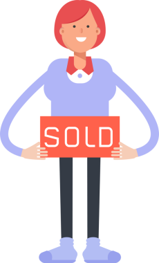 Kızıl Saçlı Kadın Karakter Çizimi