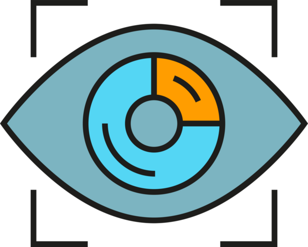 Göz Tarayıcı Simgesi Clipart