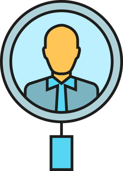 Büyüteç ve Çalışan Simgesi