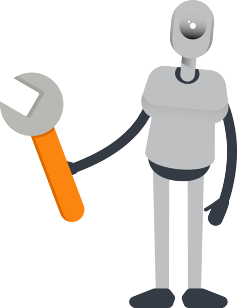 İnsanımsı Robot Karakteri Tutma Anahtarı Aracı