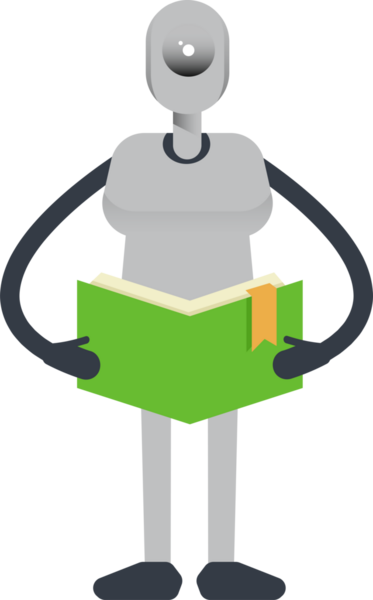 İnsansı Robot Karakteri Okuma Kitabı