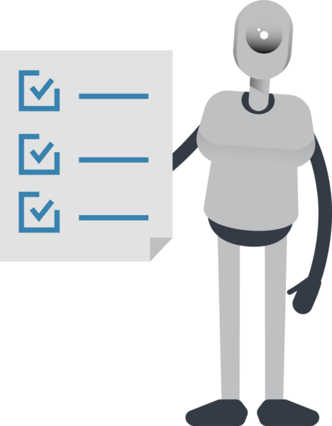 İnsansı Robot Karakteri ve Liste Belgesi