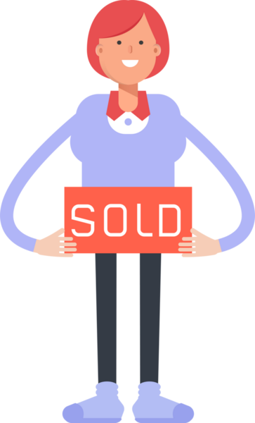 Kızıl Saçlı Kadın Karakter Çizimi