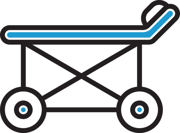 hasta yatağı simge tasarlamak