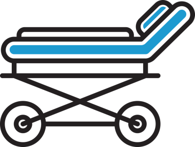 hasta yatağı simge tasarlamak