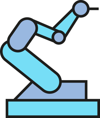 Robotik Kol Simgesi Üretiliyor