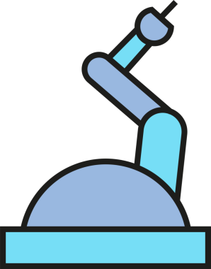 Robotik Kol Simgesi Üretiliyor