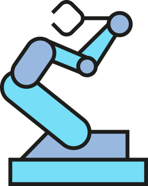 Robotik Kol Simgesi Üretiliyor