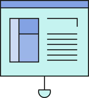 Beyaz Tahta Kaydırma Simgesi Clipart