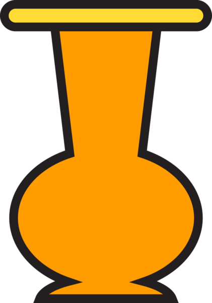 Vazo Simgesi İllüstrasyon Clipart