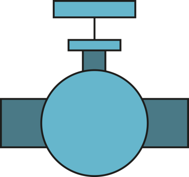 Valf ve Boru Simgesi