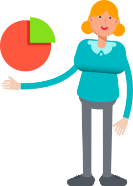 Kız Karakteri Pasta Tutma Çizelgesi