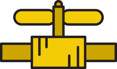 Valf ve Boru Hattı Simgesi