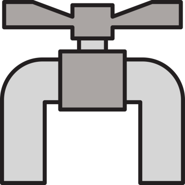 Valf ve Boru Hattı Simgesi