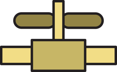 Valf ve Boru Hattı Simgesi