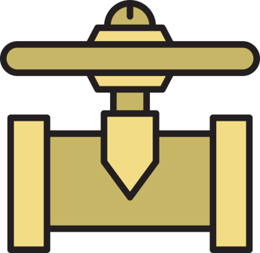 Valf ve Boru Hattı Simgesi