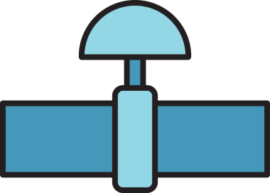 Valf ve Boru Hattı Simgesi