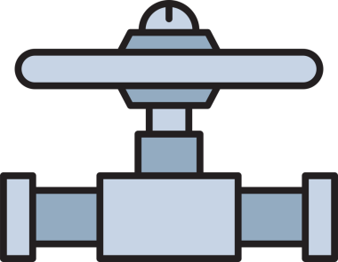 Valf ve Boru Hattı Simgesi