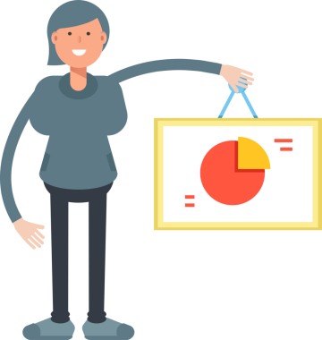 Kadın Karakteri Pasta Çizelgesi İmzalaması