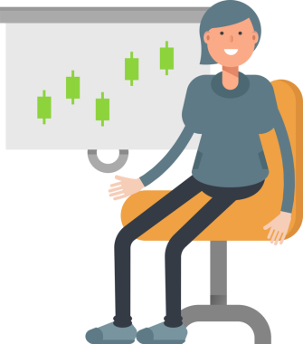 Kadın Karakter Sunar Mum Çizelgesi