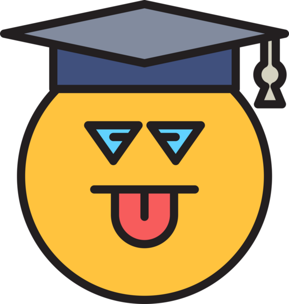 Yüzsüz öğrenci Emoji.