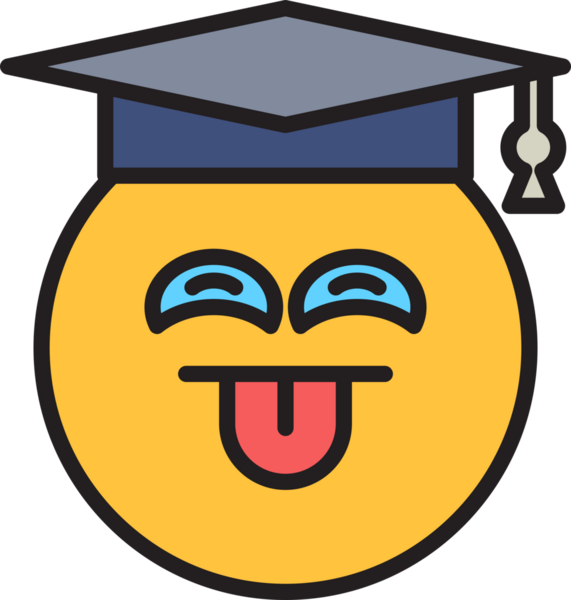 Yüzsüz öğrenci Emoji.