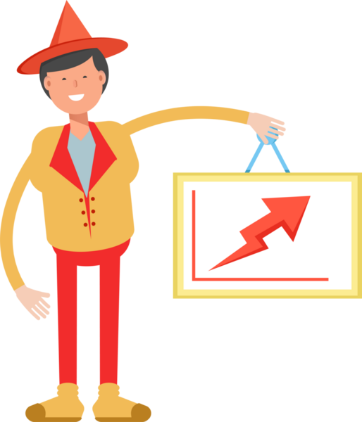 Şapka Karakterli Parti Adamı Çizimi