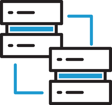 Sunucu veri aktarım simgesi