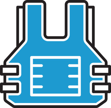 Kurşun geçirmez Ceket Simgesi