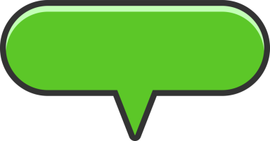 Yeşil Konuşma Baloncuğu Clipart