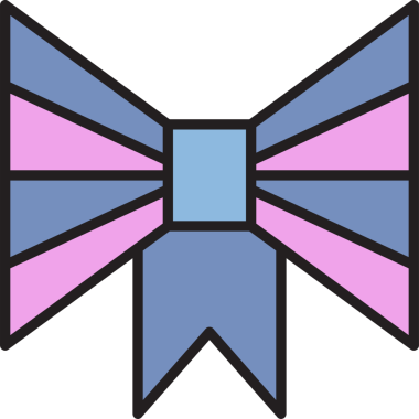 Dekoratif Papyon Çizimi