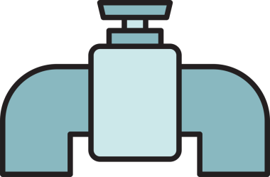 Valf ve Boru Hattı Simgesi